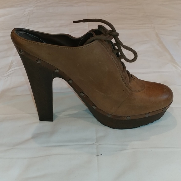 NWOT Sam Edelman Lace-up Platforms - Picture 4 of 5
